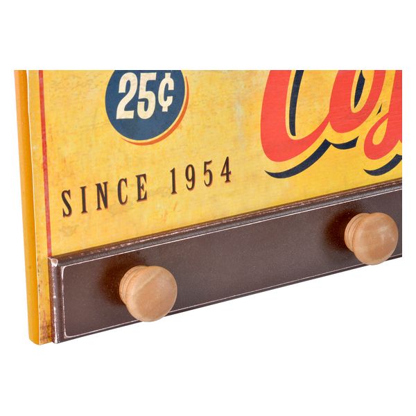 Wandgarderobe Dekodonia Vintage Holz MDF (2 pcs)