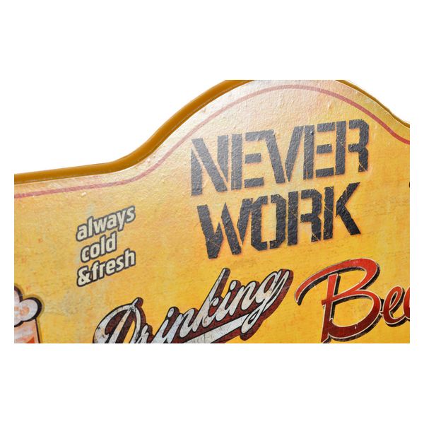 Wandgarderobe Dekodonia Vintage Holz MDF (2 pcs)