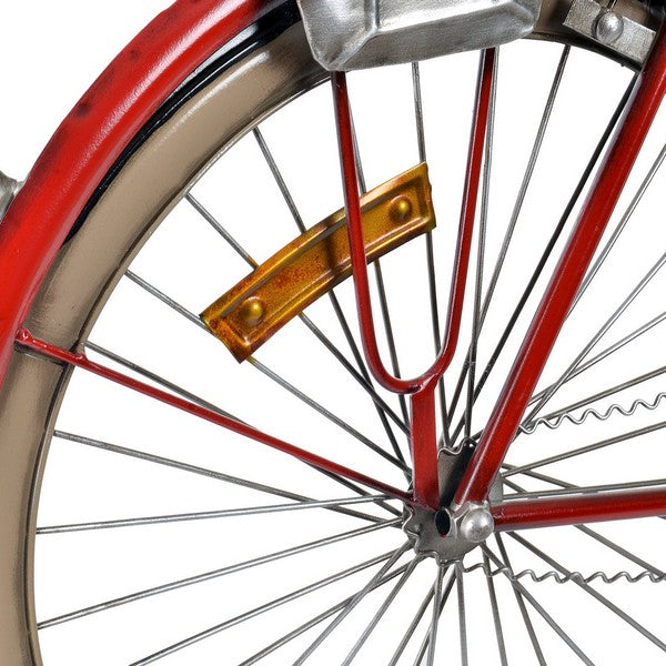 Wanddekoration Dekodonia Fahrrad Metall Vintage (2 pcs) (99 x 5 x 59 cm)