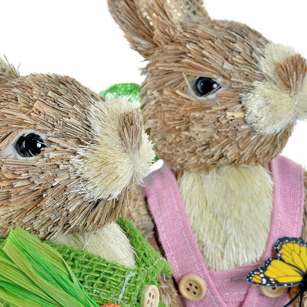 Deko-Figur Dekodonia Hase (10 x 12 x 23 cm) (2 pcs)