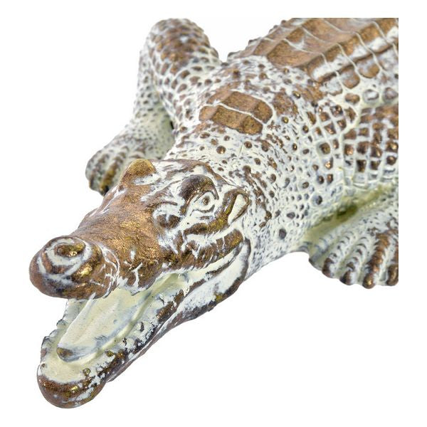 Deko-Figur Dekodonia Harz Krokodil (30 x 12 x 4 cm)