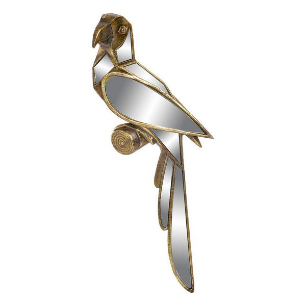 Wanddekoration Dekodonia Papagei Harz Kristall