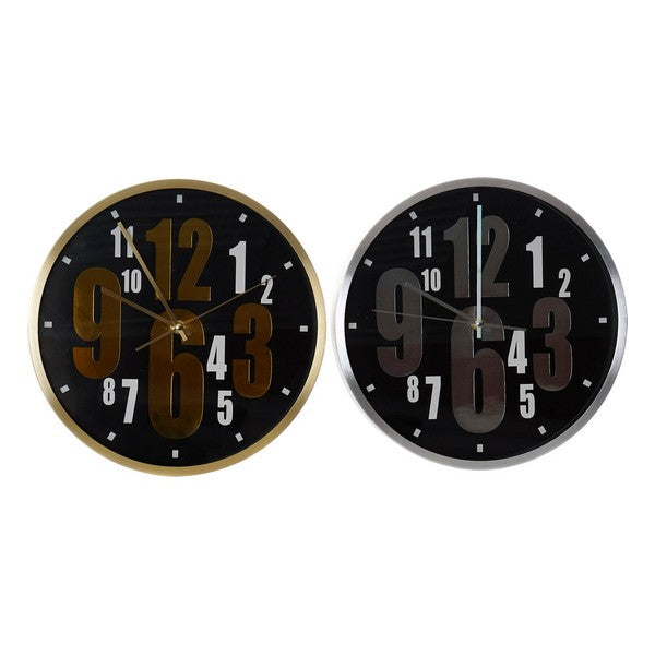 Wanduhr Dekodonia Aluminium (2 pcs)