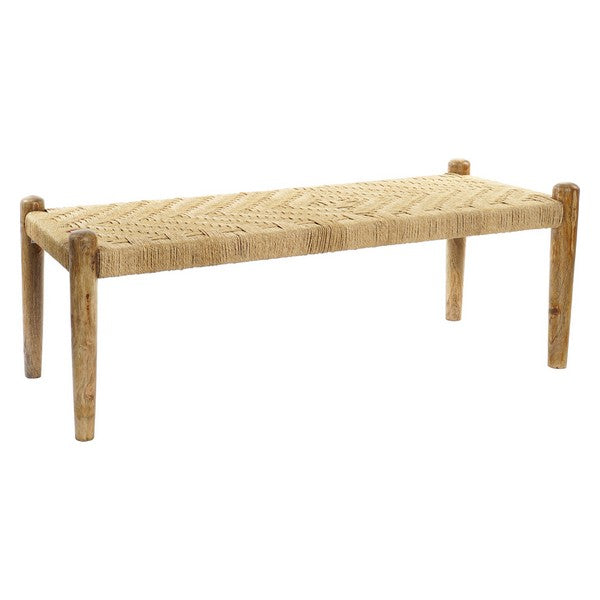 Barhocker Dekodonia Schnur Mango-Holz (145 x 55 x 50 cm)