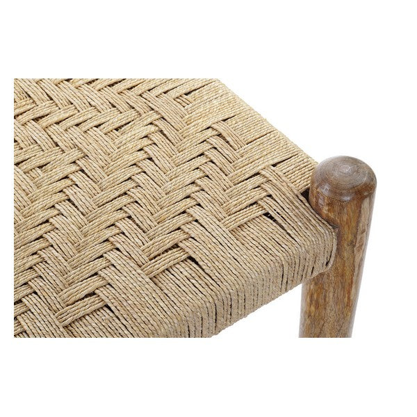 Barhocker Dekodonia Schnur Mango-Holz (145 x 55 x 50 cm)