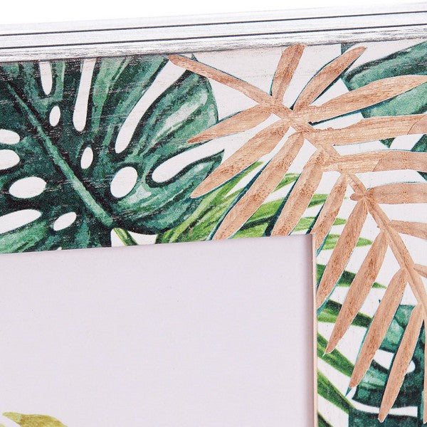 Fotorahmen Dekodonia Tropical Holz MDF (2 pcs) (13 x 18 cm)