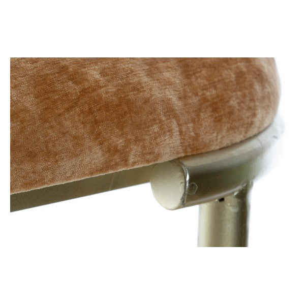 Barhocker Dekodonia Mandy Polyester Metall (2 pcs)