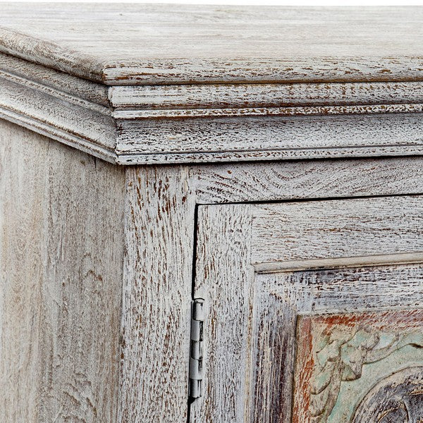 TV-Tisch mit Schubladen Dekodonia Mango-Holz (150 x 40 x 65 cm)