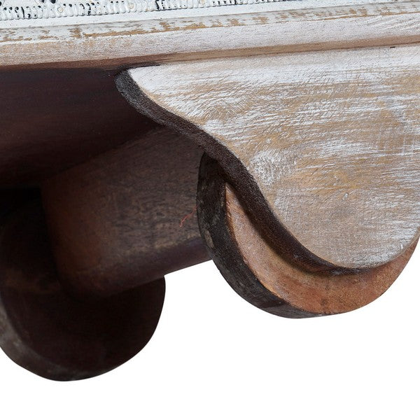 Truhe Dekodonia Indianer Mango-Holz Messing (146 x 40 x 45 cm)