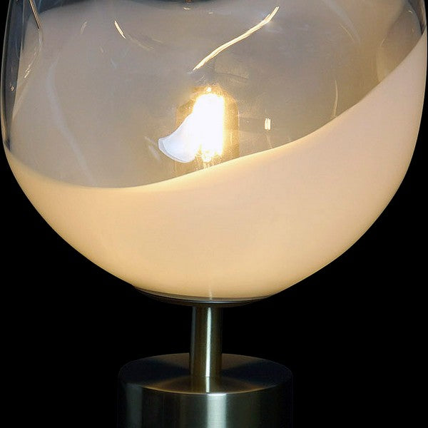 Tischlampe Dekodonia Metall Kristall (30 x 30 x 48 cm)