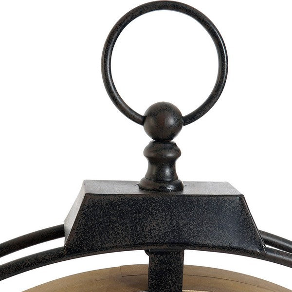 Wanduhr Dekodonia Metall Kristall Holz MDF (2 pcs)