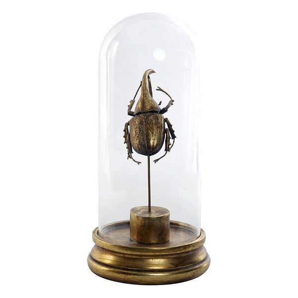 Deko-Figur Dekodonia Metall Harz Kristall (14 x 14 x 30 cm)