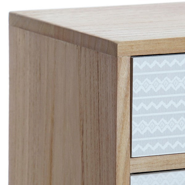 Rollcontainer Dekodonia Golden 19 Paulonia-Holz (60 x 26 x 94 cm)