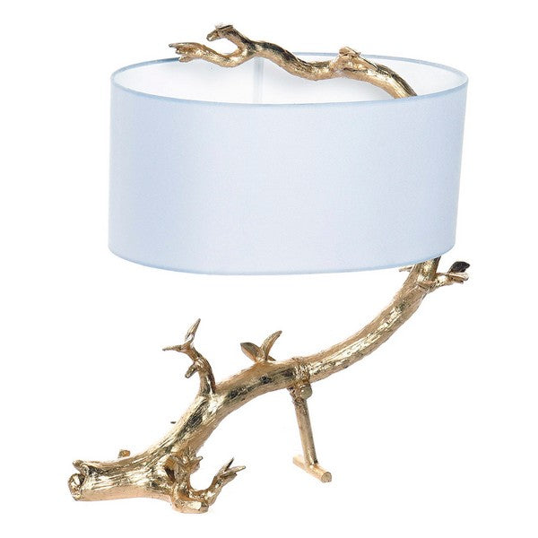 Tischlampe Dekodonia Leinen Metall Harz Orientalisch (58 x 25 x 61 cm)