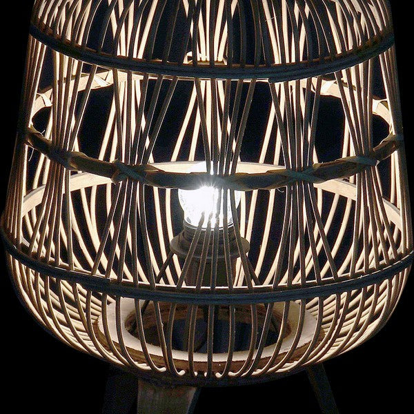 Tischlampe Dekodonia Rattan (41 x 41 x 40 cm)