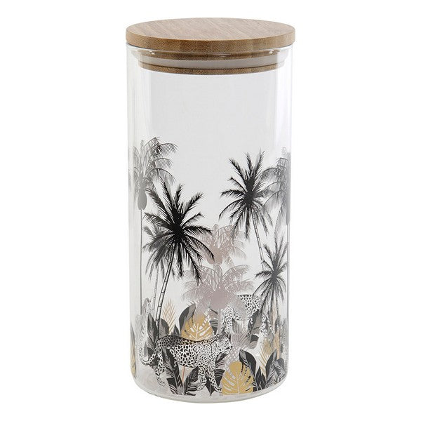 Boot Dekodonia Borosilikatglas Palmen (10 x 10 x 22 cm)