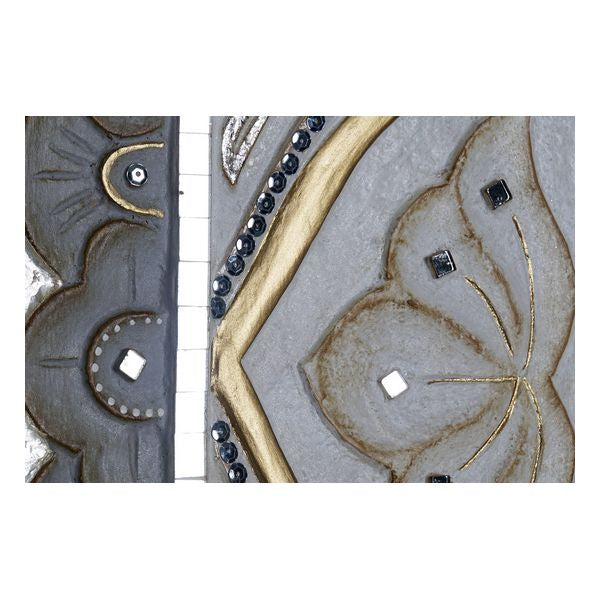 Wanddekoration Dekodonia Bunt (122 x 3 x 80 cm)