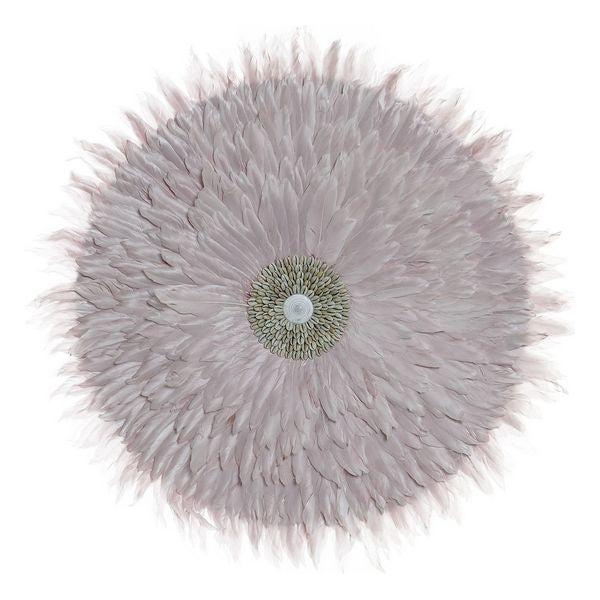 Wanddekoration Dekodonia Feder Kolonial Muscheln