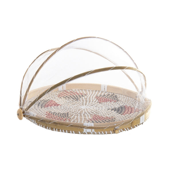 Geschirrabdeckung Dekodonia Polyester Bambus (44 x 40 x 25 cm)