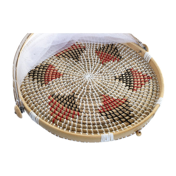 Geschirrabdeckung Dekodonia Polyester Bambus (44 x 40 x 25 cm)