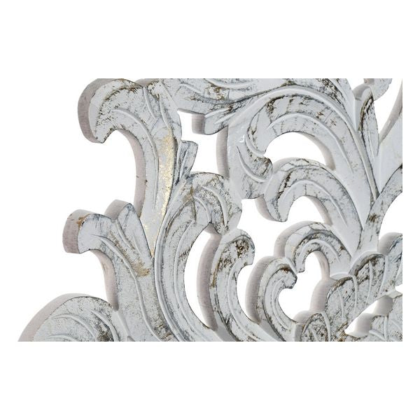 Wanddekoration Dekodonia Weiß Indianer (90 x 2 x 90 cm)