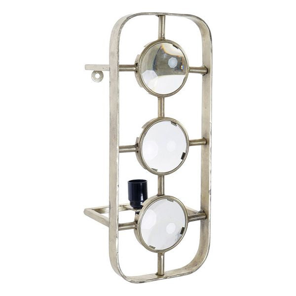 Wandleuchte Dekodonia Kristall Eisen (20 x 15 x 50 cm)