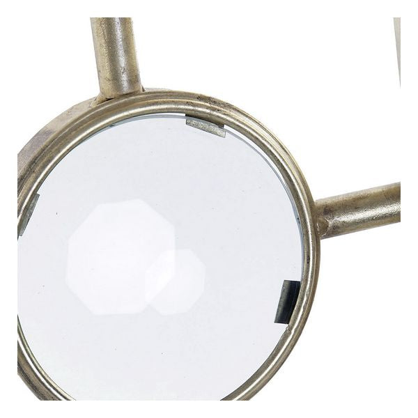 Wandleuchte Dekodonia Kristall Eisen (20 x 15 x 50 cm)