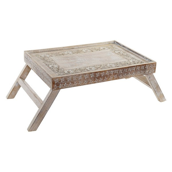 Klapptablett für das Bett Dekodonia Mango-Holz (50 x 35 x 22 cm)