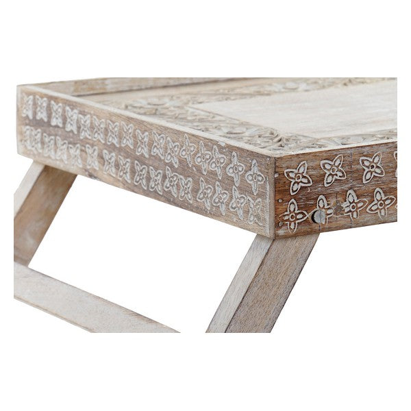 Klapptablett für das Bett Dekodonia Mango-Holz (50 x 35 x 22 cm)