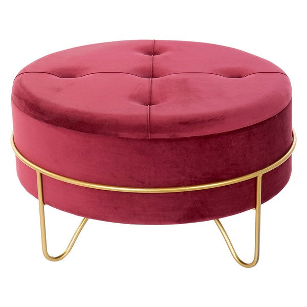 Barhocker Dekodonia Chic Polyester Metall (82 x 82 x 47 cm)