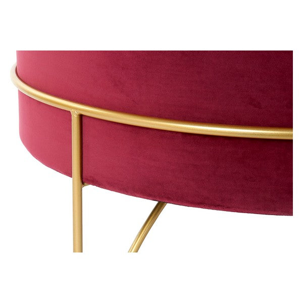 Barhocker Dekodonia Chic Polyester Metall (82 x 82 x 47 cm)