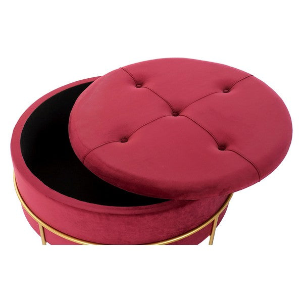 Barhocker Dekodonia Chic Polyester Metall (82 x 82 x 47 cm)