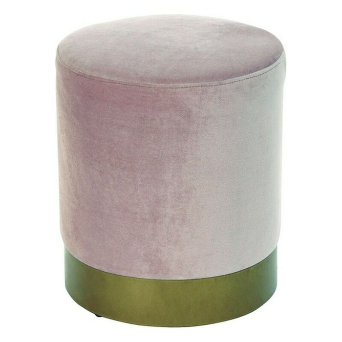 Fußstütze DKD Home Decor Metall Polyester (35 x 35 x 40 cm)