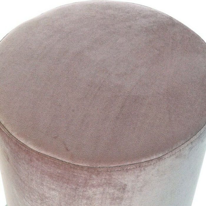 Fußstütze DKD Home Decor Metall Polyester (35 x 35 x 40 cm)