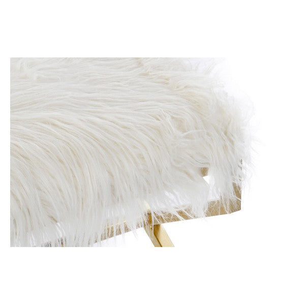 Barhocker Dekodonia Mit Haar Polyester Metall (120 x 40 x 45 cm)