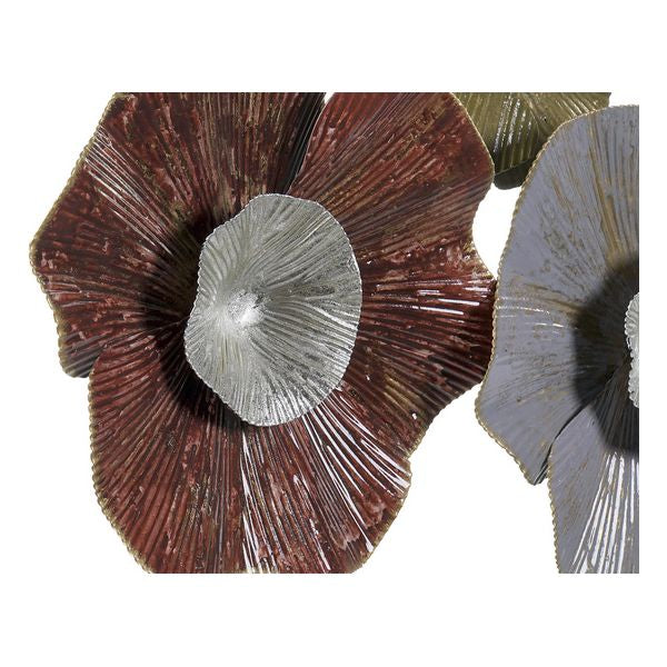 Wanddekoration Dekodonia Metall Blomster