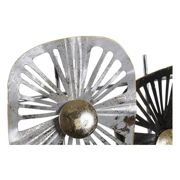 Wanddekoration Dekodonia Metall Moderne Blomster