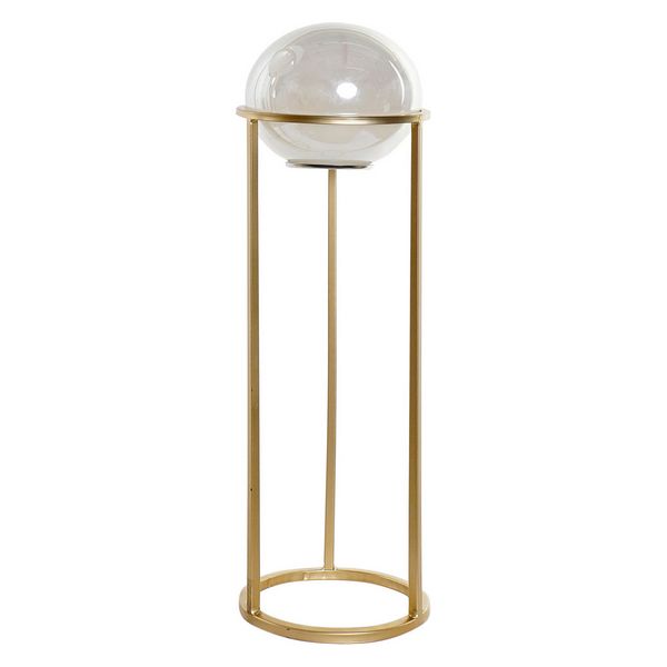 Stehlampe Dekodonia Bold Kristall Metall Golden (20 x 20 x 70 cm) (15 x 15 x 33)