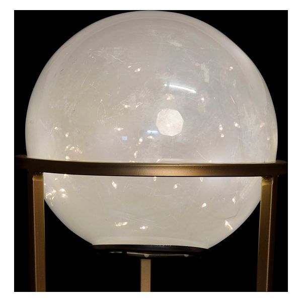 Stehlampe Dekodonia Bold Kristall Metall Golden (20 x 20 x 70 cm) (15 x 15 x 33)