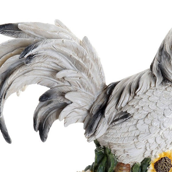 Deko-Figur Dekodonia Harz Hahn (28 x 12 x 30 cm)