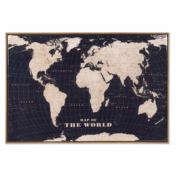 Bild DKD Home Decor The World (92 x 4 x 62 cm)