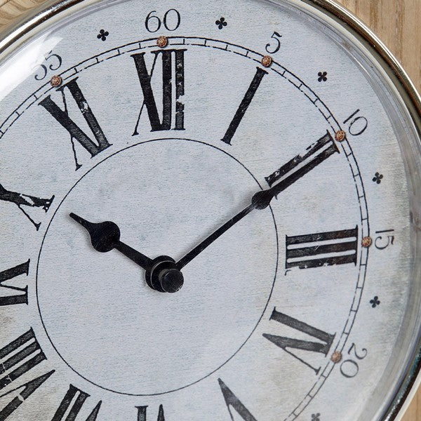 Bordur Dekodonia natürlich Holz Metall (19 x 5 x 25 cm)