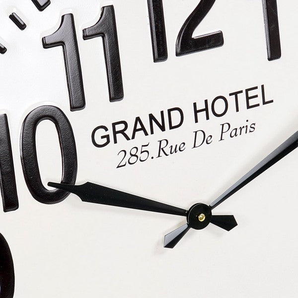 Wanduhr Dekodonia Metall Holz MDF (2 pcs)