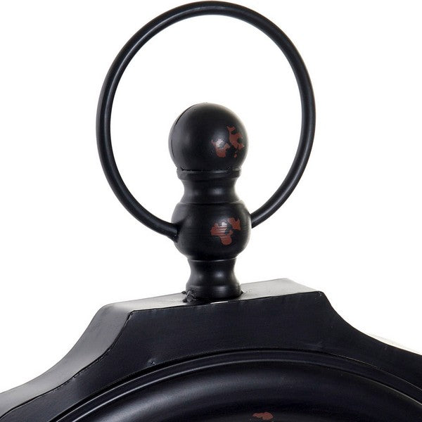 Wanduhr Dekodonia Chocolat Schwarz Metall (46 x 5 x 68 cm)