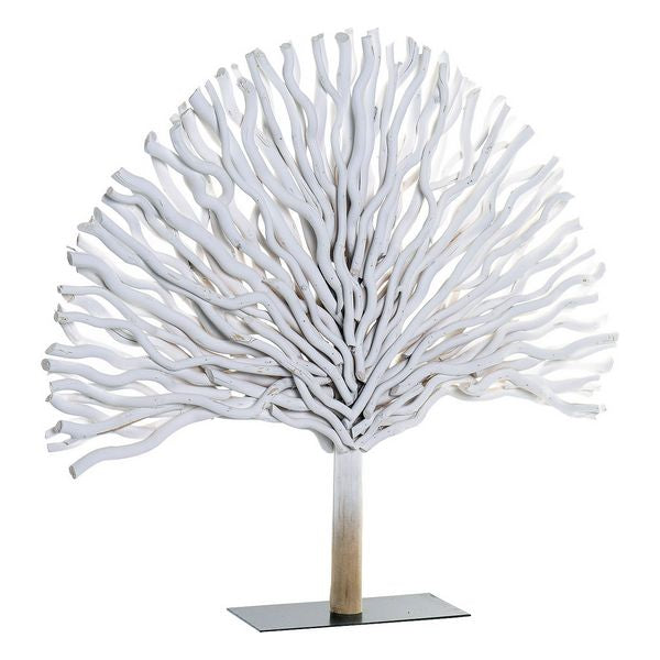 Dekoration Dekodonia Baum Weiß Holz
