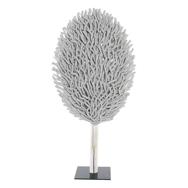 Dekoration Dekodonia Baum Weiß Holz