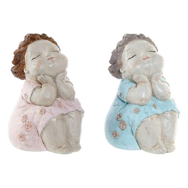 Skulptur Dekodonia Harz (2 pcs) (13 x 13 x 20 cm)