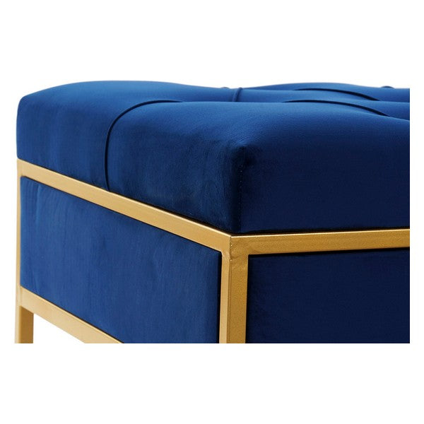 Barhocker Dekodonia Polyester Metall (47,5 x 10 x  cm)