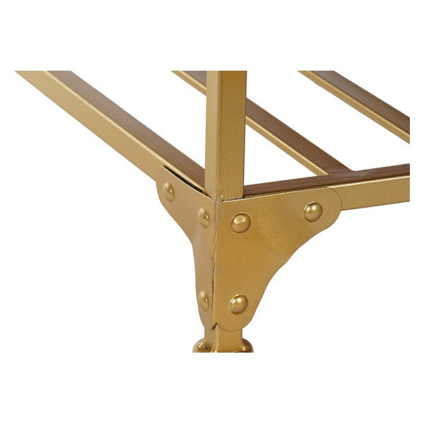 Barhocker Dekodonia Polyester Metall (47,5 x 10 x  cm)