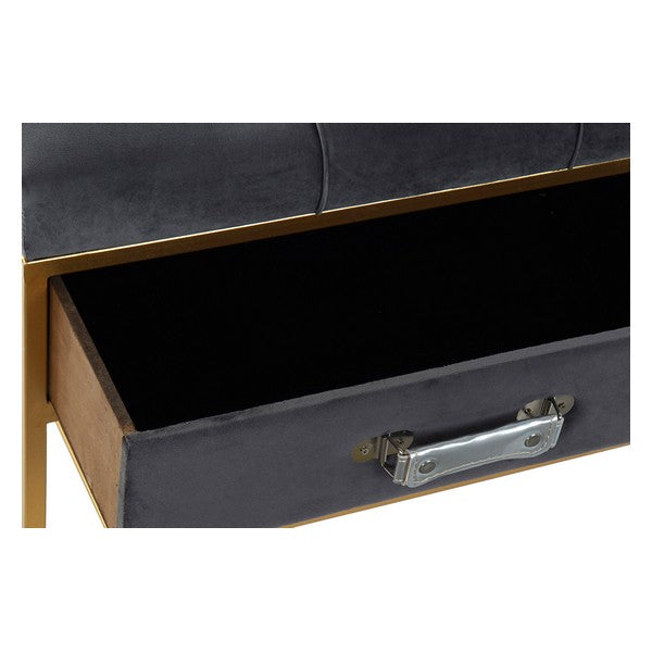 Barhocker Dekodonia Polyester Metall (47,5 x 10 x  cm)